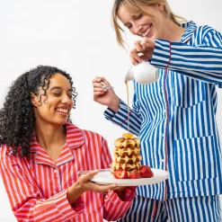 INK + ALLOY Bonnie Pajama Set Blue & White