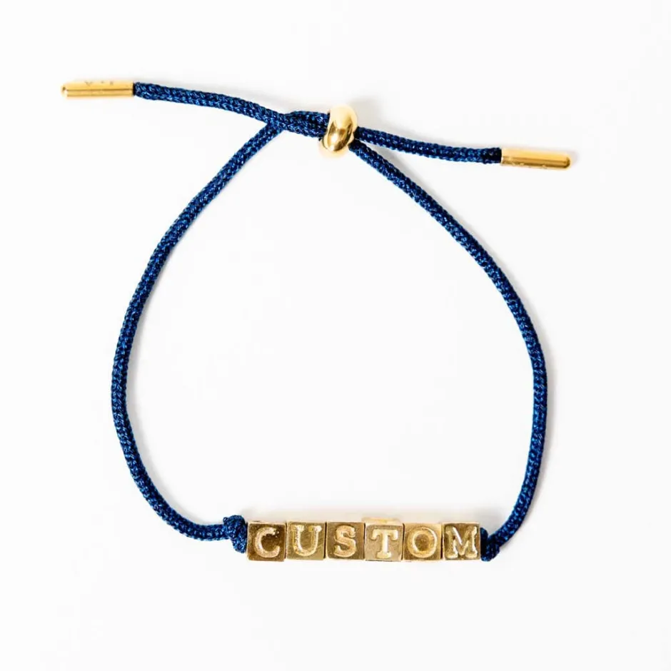 INK + ALLOY Custom Goldie Friendship Bracelet