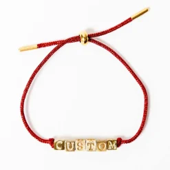 INK + ALLOY Custom Goldie Friendship Bracelet