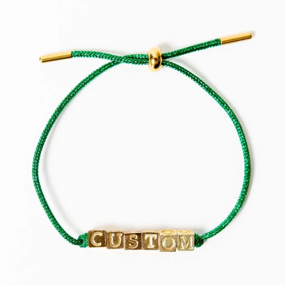 INK + ALLOY Custom Goldie Friendship Bracelet