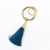 INK + ALLOY Eloise Tassel Bag Charm Lapis