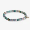 INK + ALLOY Grace Multi Mix Sequin Stretch Bracelet Kelly Green