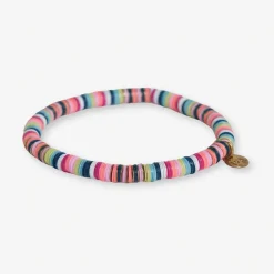 INK + ALLOY Grace Multi Mix Stretch Bracelet Rainbow