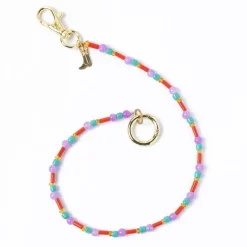 INK + ALLOY Kate Beaded Bag Charm with Brass Boot
