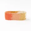 INK + ALLOY Kenzie Ombre Beaded Stretch Bracelet Coral