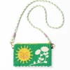 INK + ALLOY Leila Soleil Seed Bead Clutch With Strap