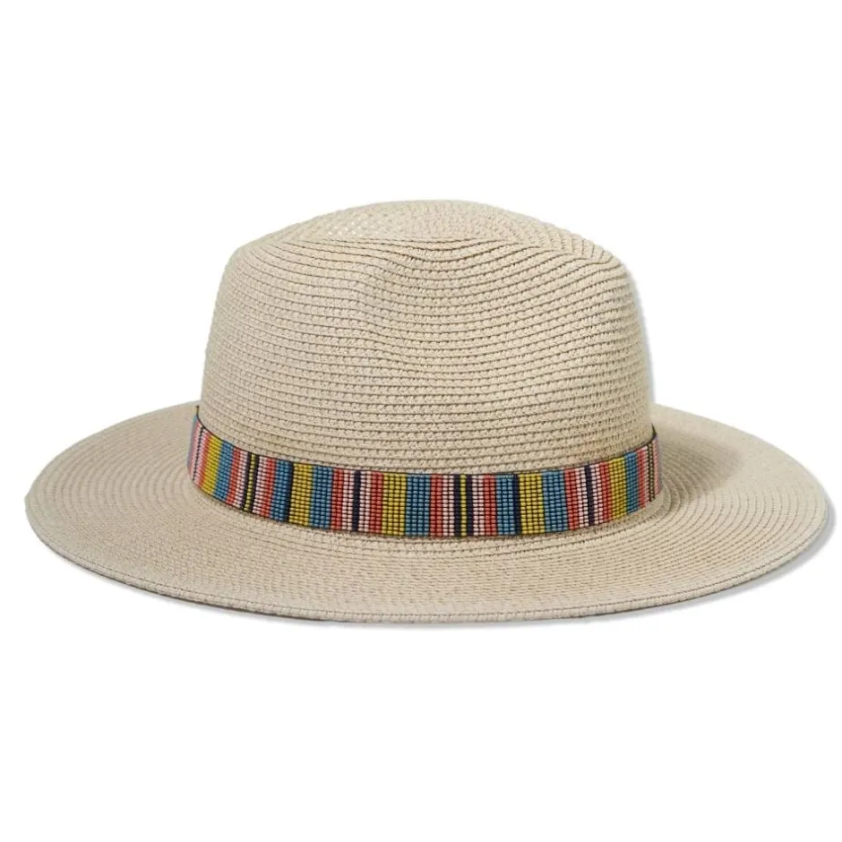 INK + ALLOY Ryan Mixed Stripes Beaded Hatband Amalfi