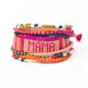 INK + ALLOY Sage 10 Strand Stretch Rainbow & Gabby Mama