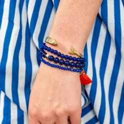 INK + ALLOY Sally Fish Cuff Bracelet Brass